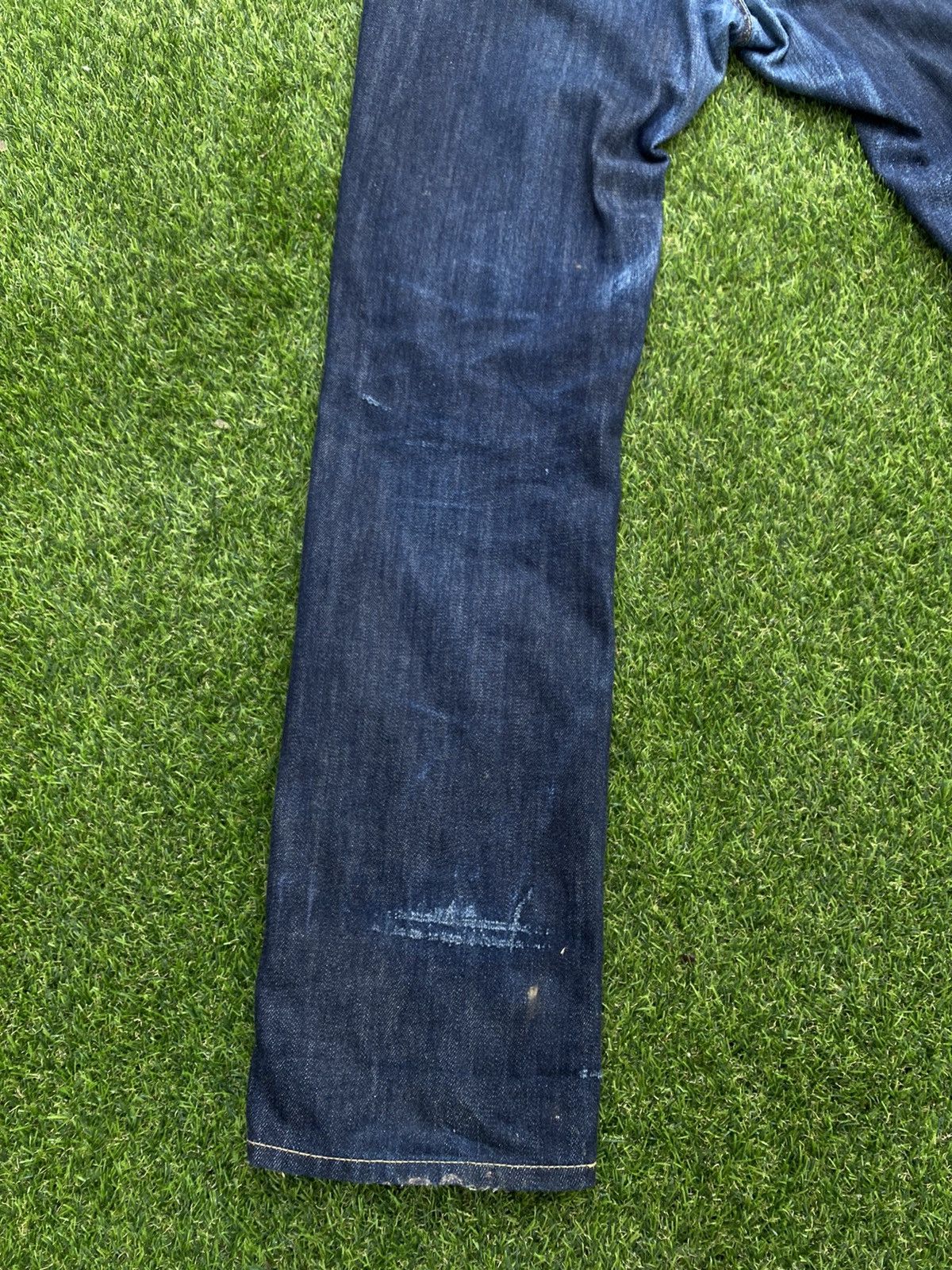 Japanese Brand SHOOT 🔥 Vintage Distressed Selvedge Denim Jeans By Uniqlo Size US 30 / EU 46 - 10 Thumbnail
