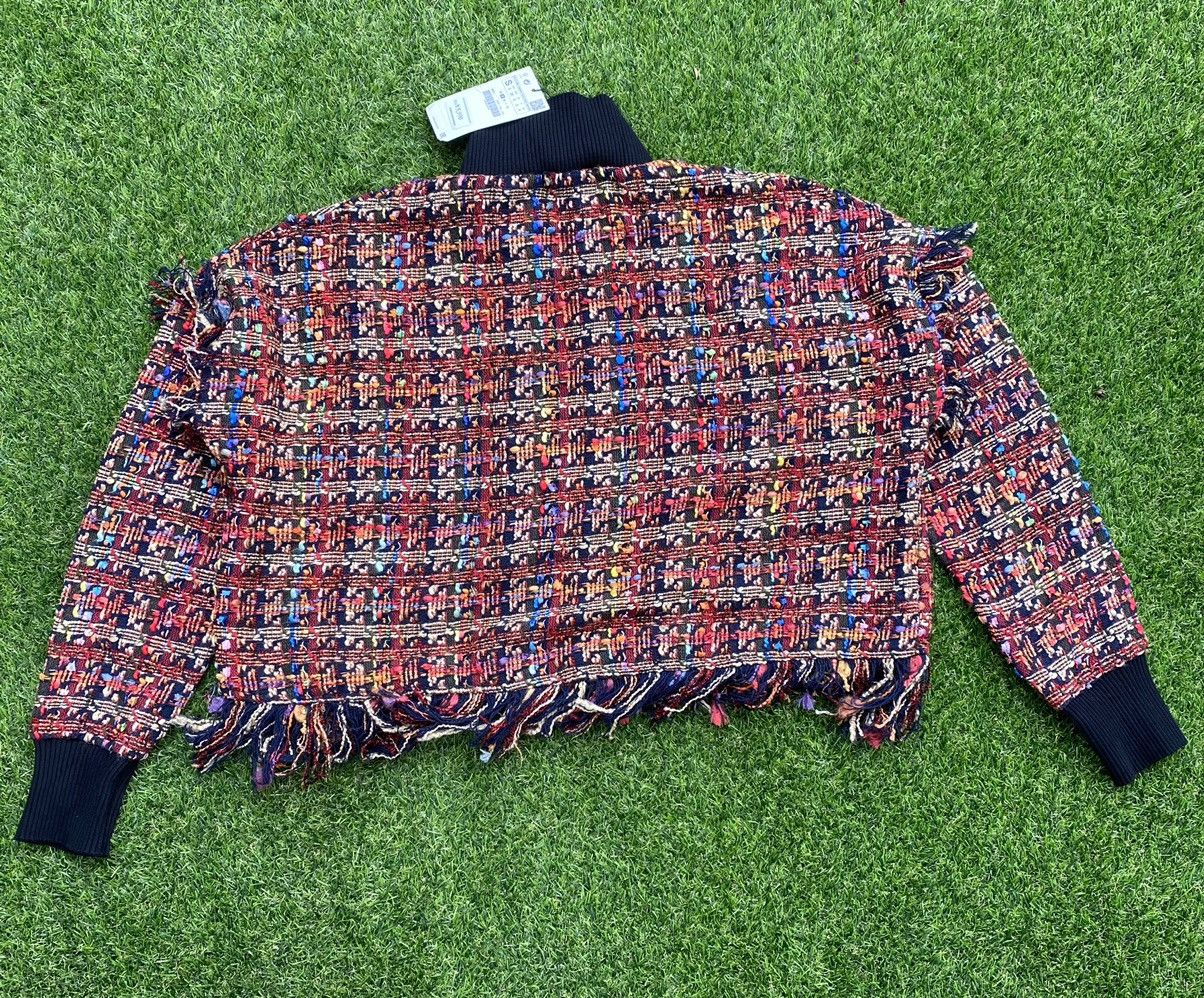 Zara SHOOT 🔥 Cropped Cable Knit Sweater Multicolor By Zara Women Size ONE SIZE - 13 Thumbnail