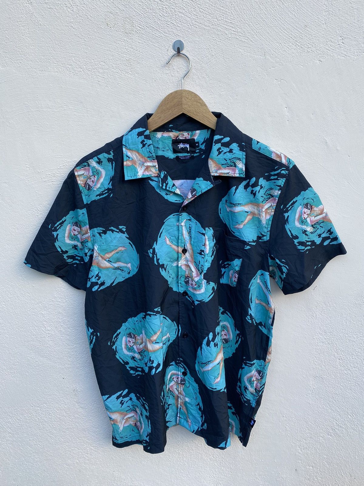 Stussy Stussy Harumi Yamaguchi Camp Collar Shirt Size US M / EU 48-50 / 2 - 2 Thumbnail