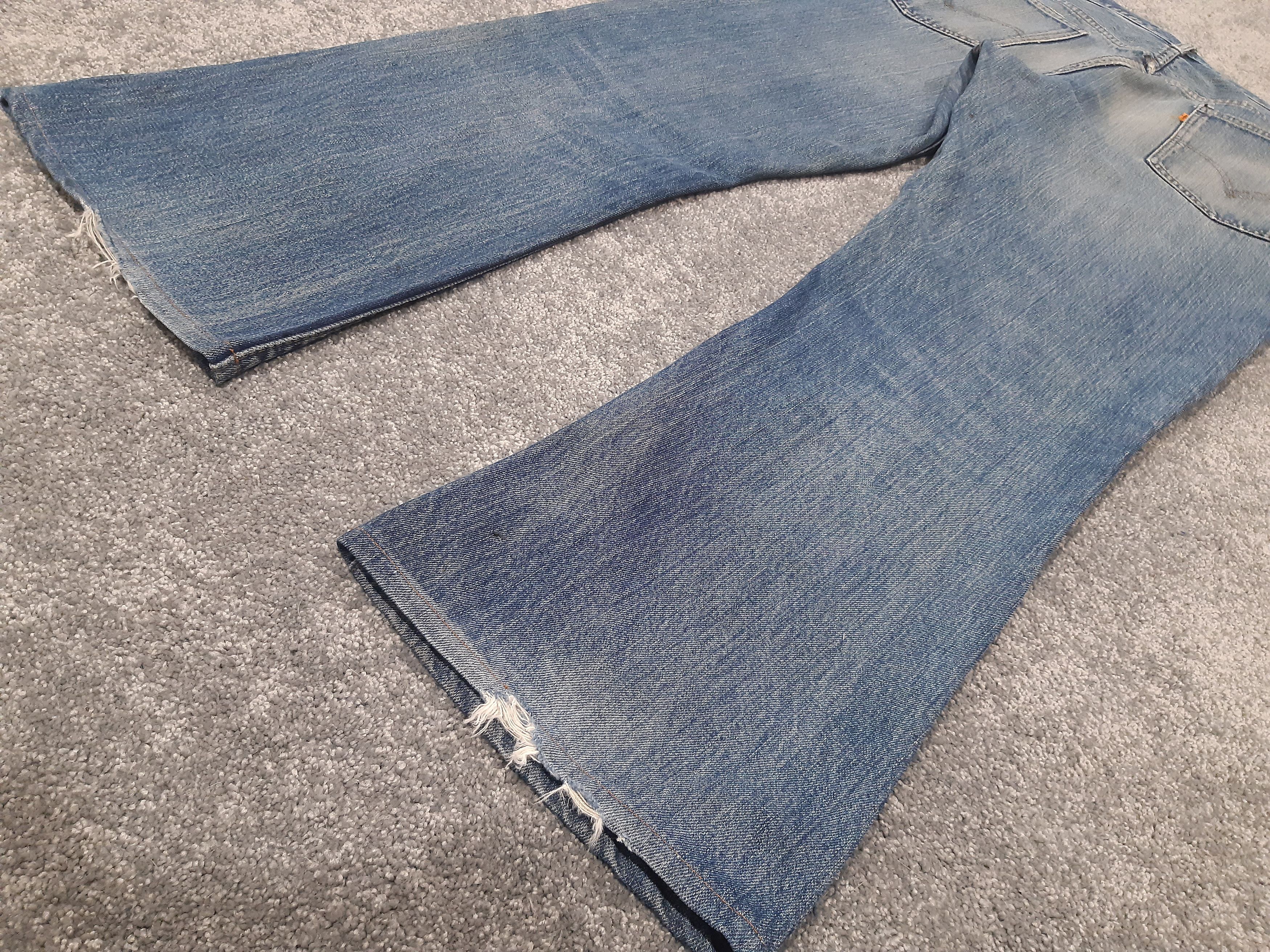 Levi's Levis 646 Bell Bottom Flare Jeans B.E Orange Tab Talon #4 Size US 37 - 2 Thumbnail