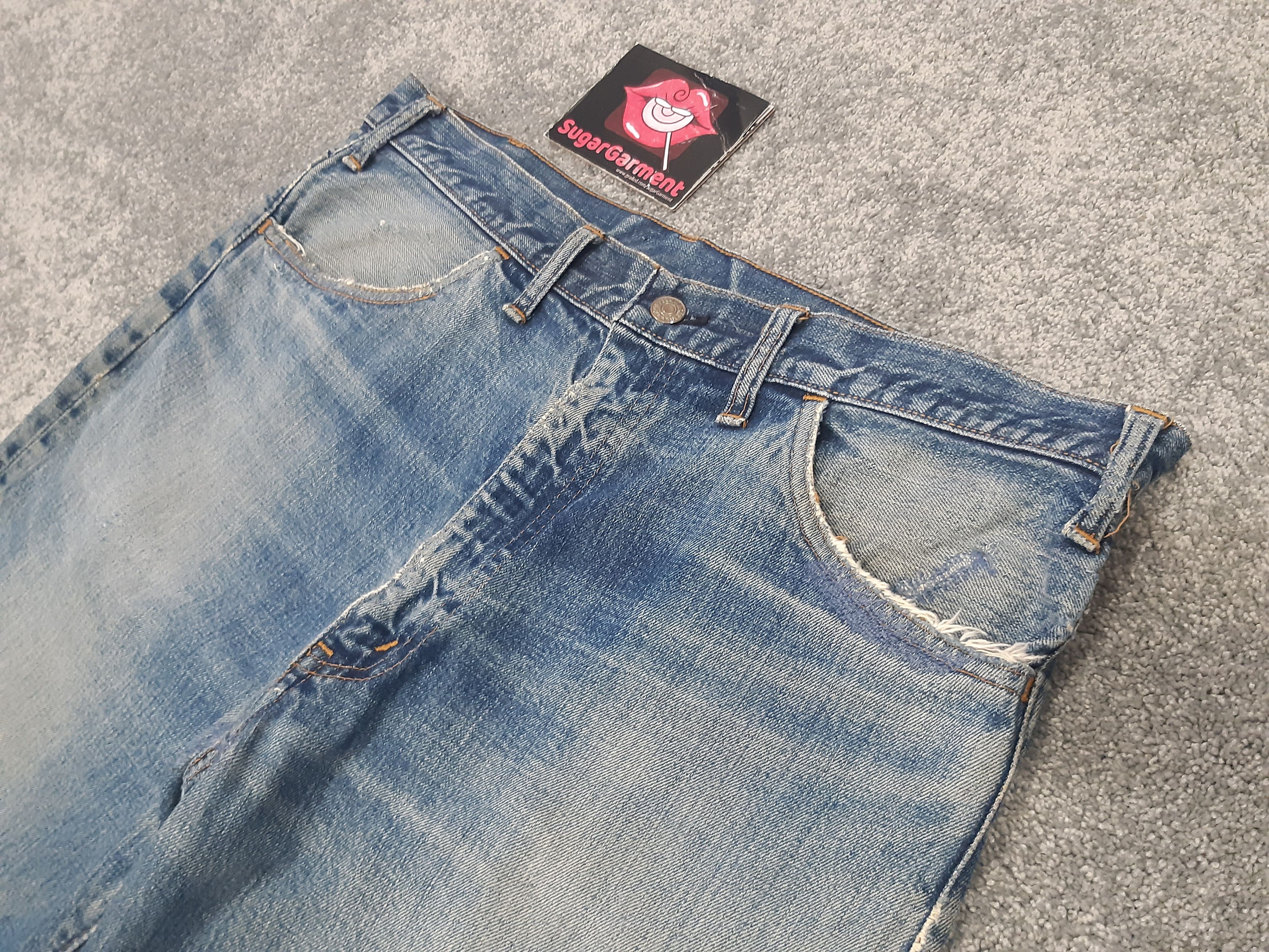 Levi's Levis 646 Bell Bottom Flare Jeans B.E Orange Tab Talon #4 Size US 37 - 9 Thumbnail