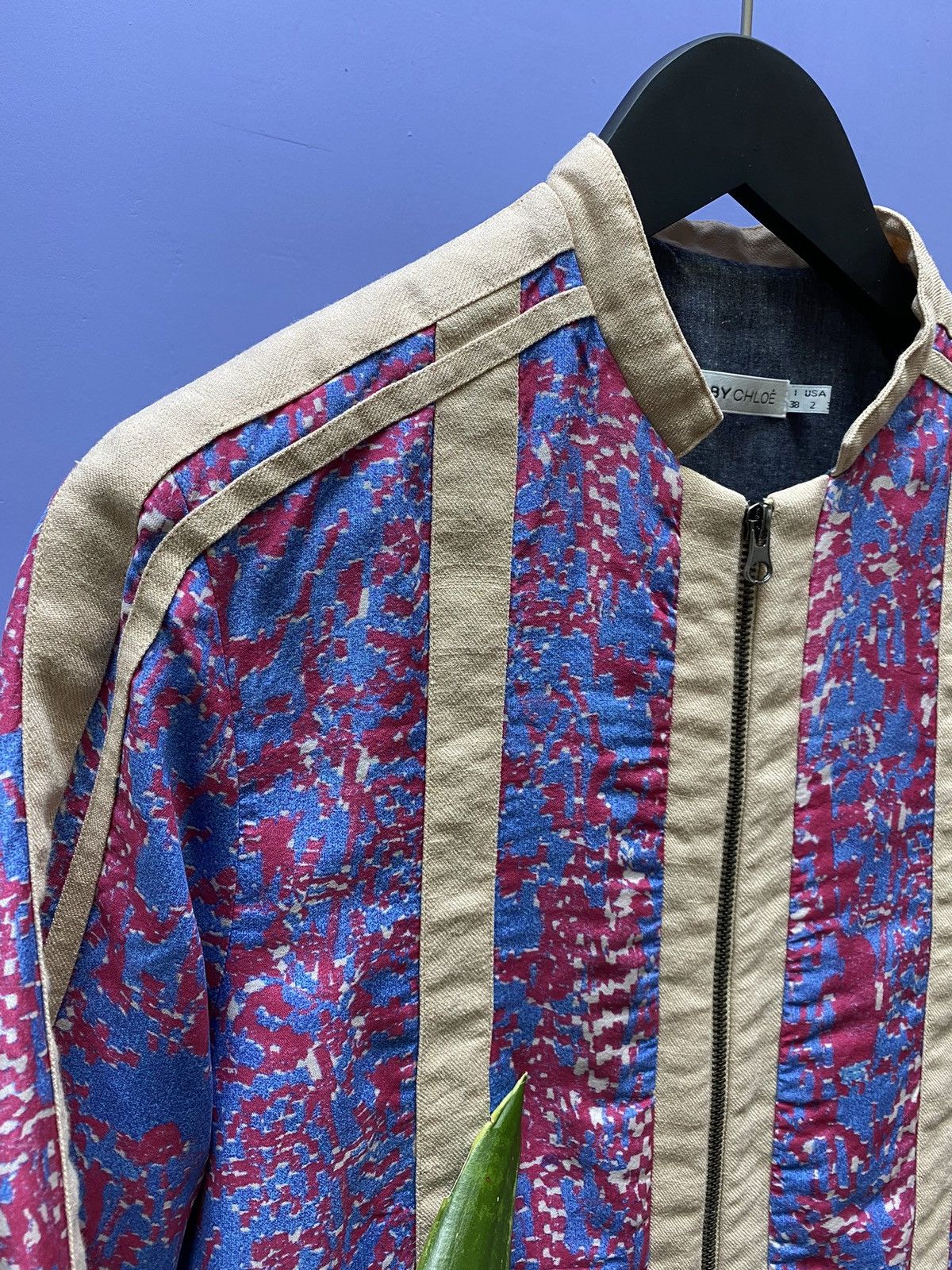 See by Chloe See by Chloe Women Light Jacket Silk Luxury Floral print Size XS / US 0-2 / IT 36-38 - 7 Thumbnail