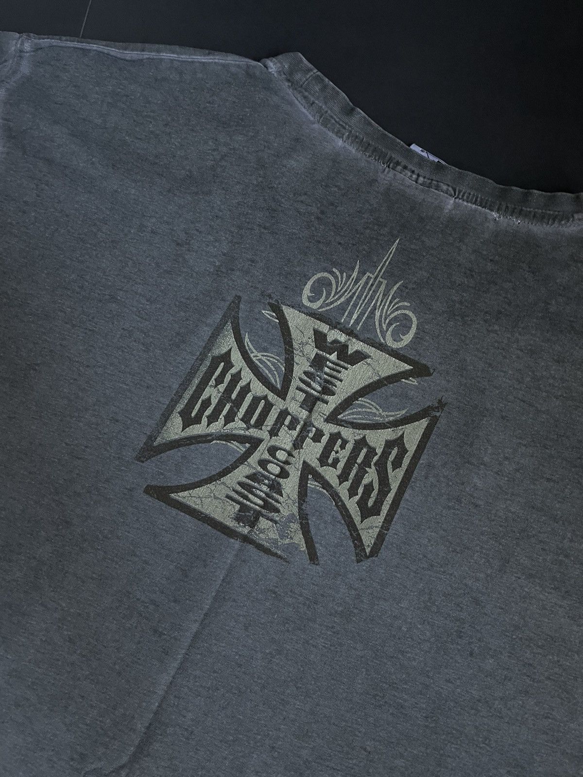 Vintage Vintage Rare west coast choppers long beach Tee Size US L / EU 52-54 / 3 - 7 Thumbnail