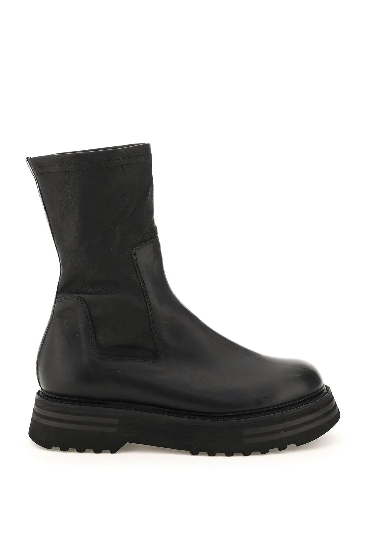 Pre-owned Guidi Boots In Black