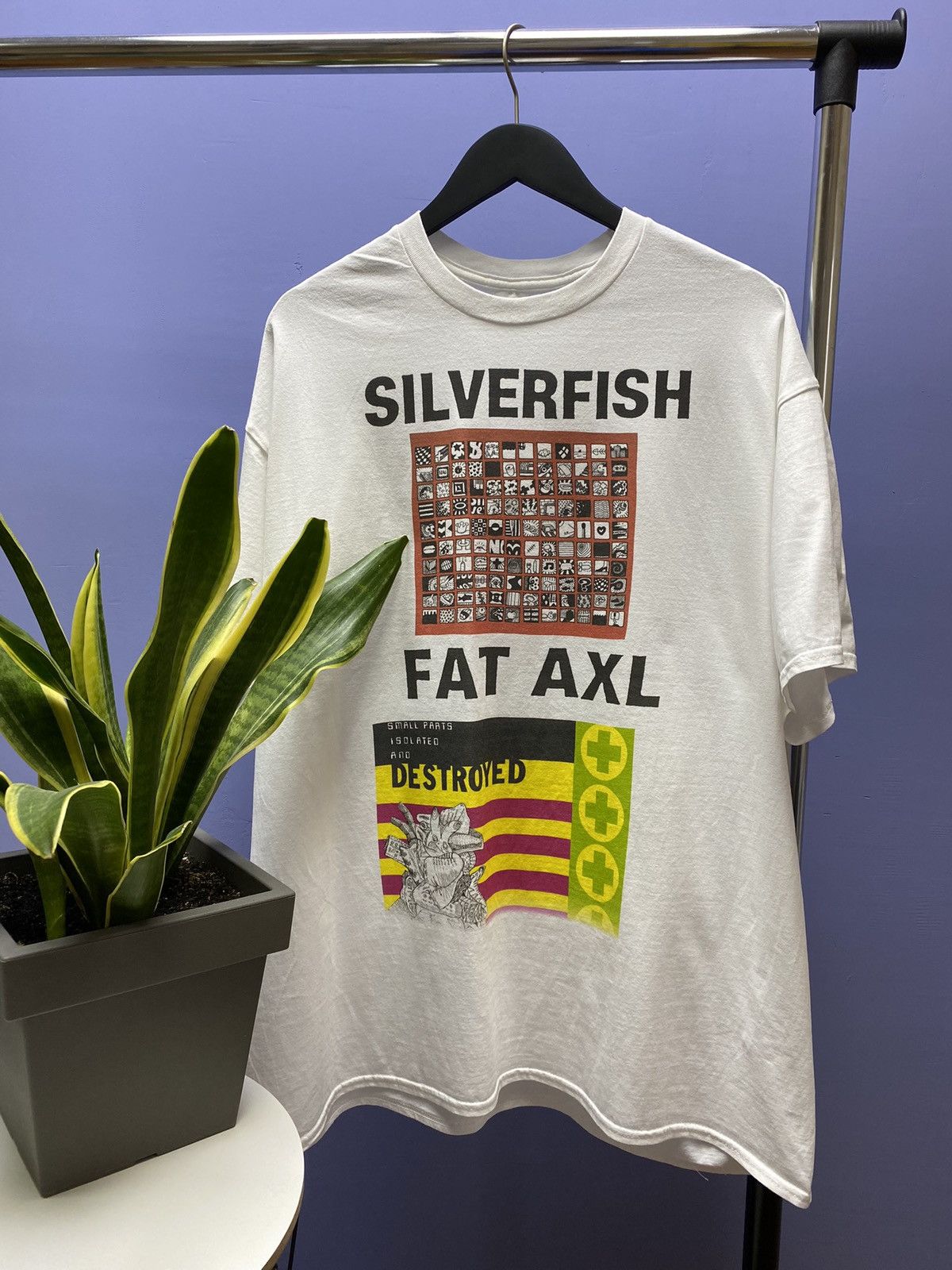 Band Tees Silverfish Fat AXL Album Promo Band T Shirt Size US XXL / EU 58 / 5 - 1 Thumbnail
