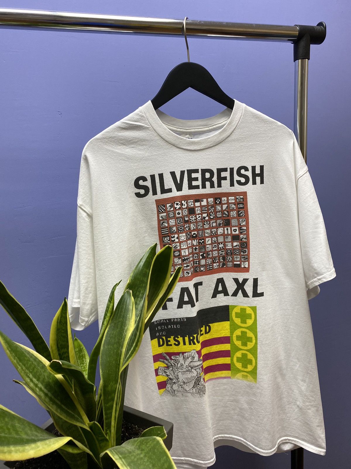 Band Tees Silverfish Fat AXL Album Promo Band T Shirt Size US XXL / EU 58 / 5 - 3 Thumbnail