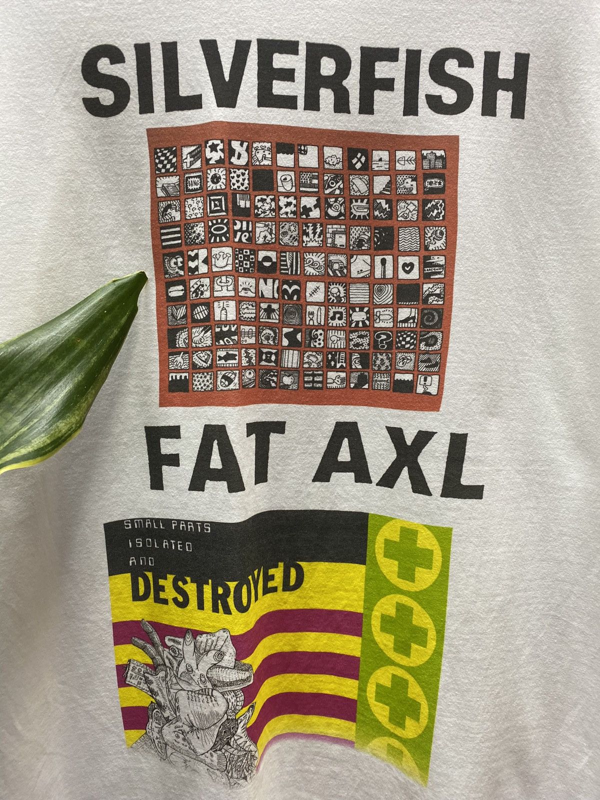 Band Tees Silverfish Fat AXL Album Promo Band T Shirt Size US XXL / EU 58 / 5 - 7 Thumbnail
