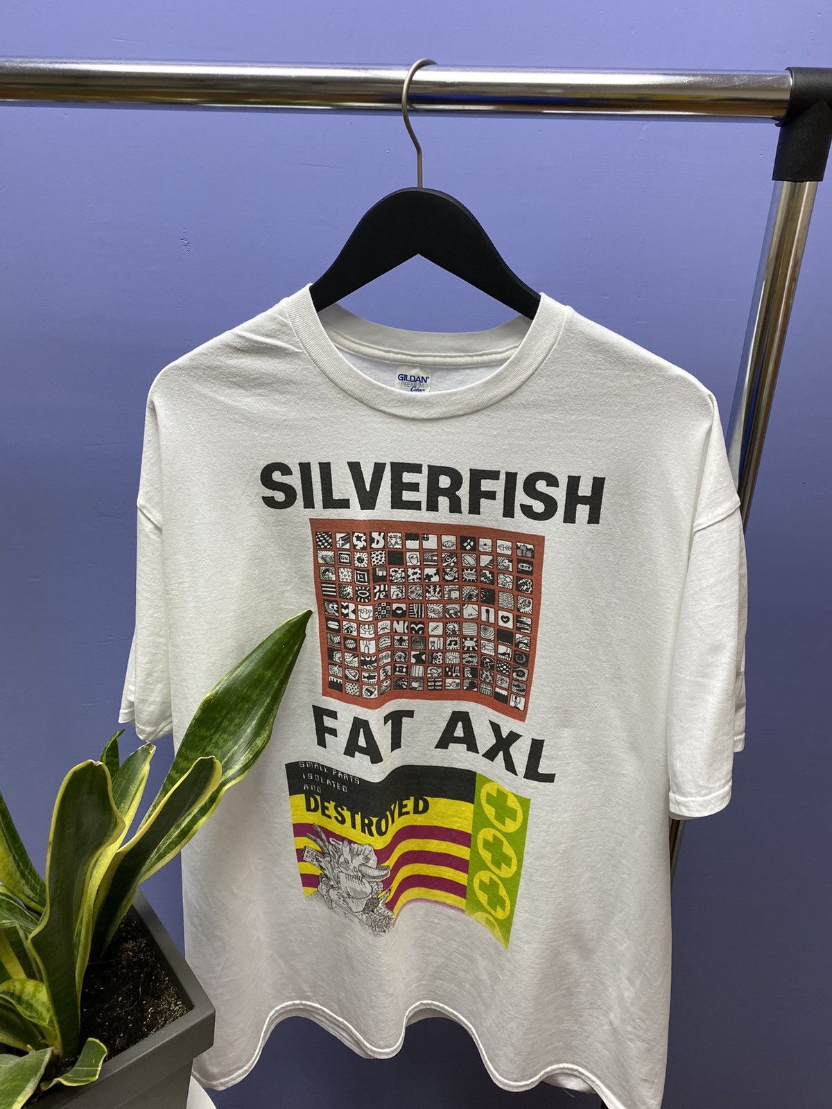 Band Tees Silverfish Fat AXL Album Promo Band T Shirt Size US XXL / EU 58 / 5 - 5 Thumbnail