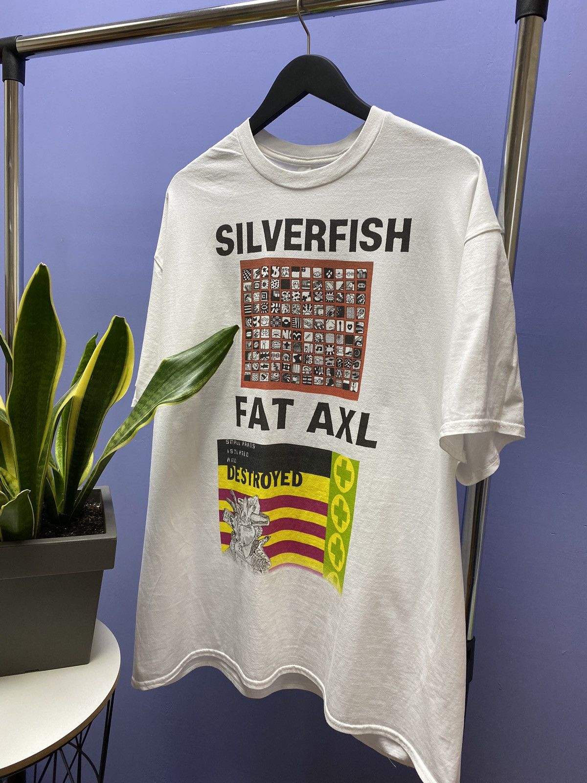 Band Tees Silverfish Fat AXL Album Promo Band T Shirt Size US XXL / EU 58 / 5 - 2 Thumbnail