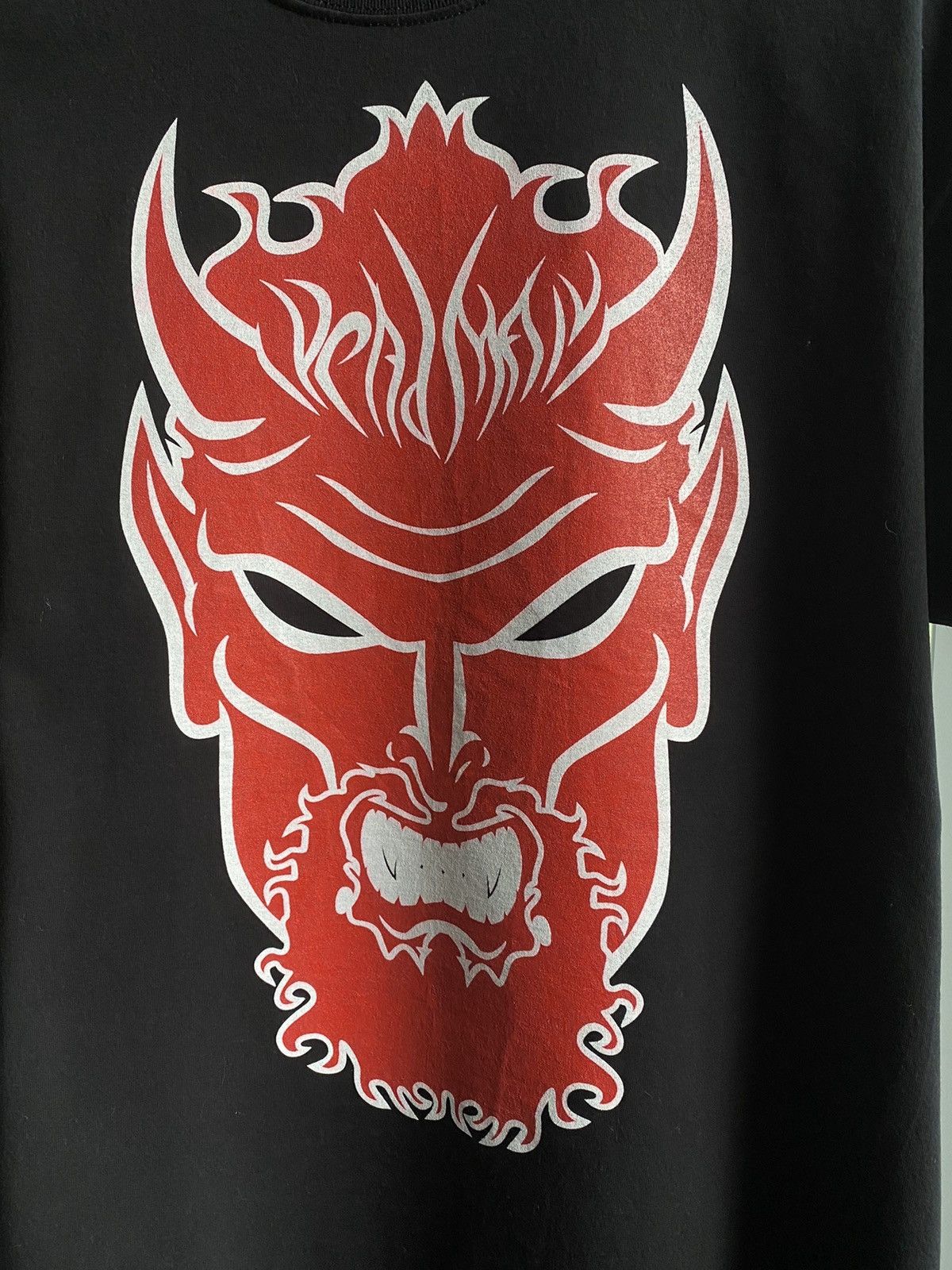 WWE Vintage Red Big Evil Devil Undertaker Wrestling T Shirt Size US L / EU 52-54 / 3 - 4 Thumbnail