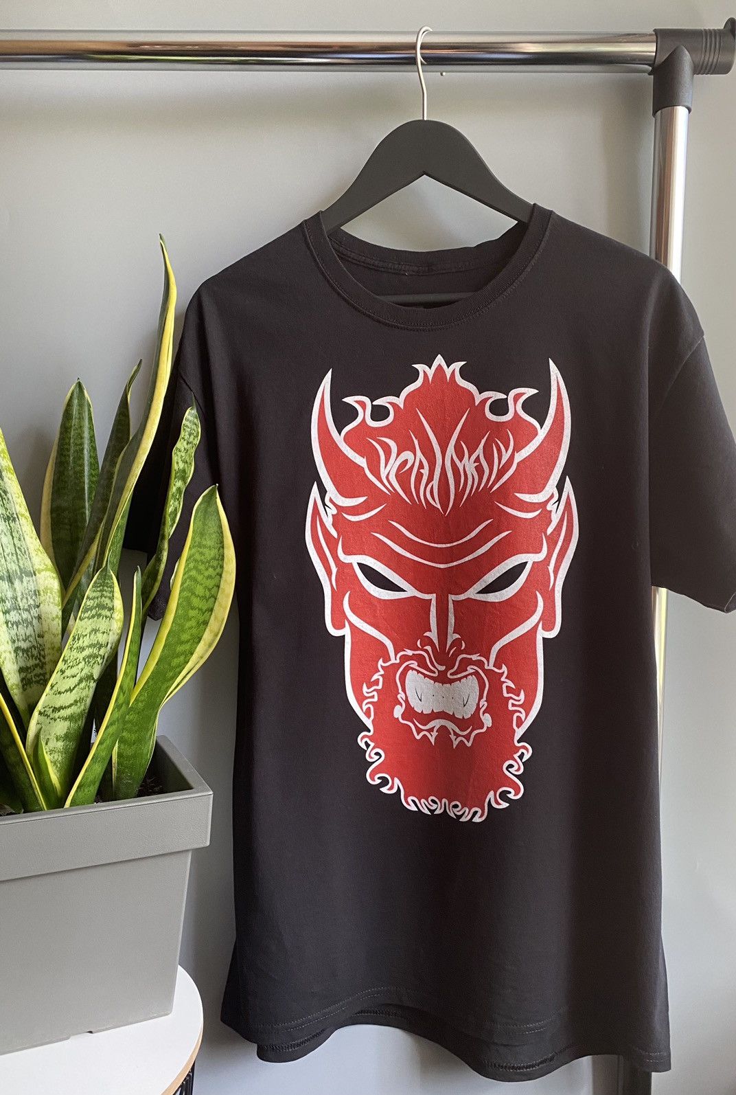 WWE Vintage Red Big Evil Devil Undertaker Wrestling T Shirt Size US L / EU 52-54 / 3 - 1 Thumbnail