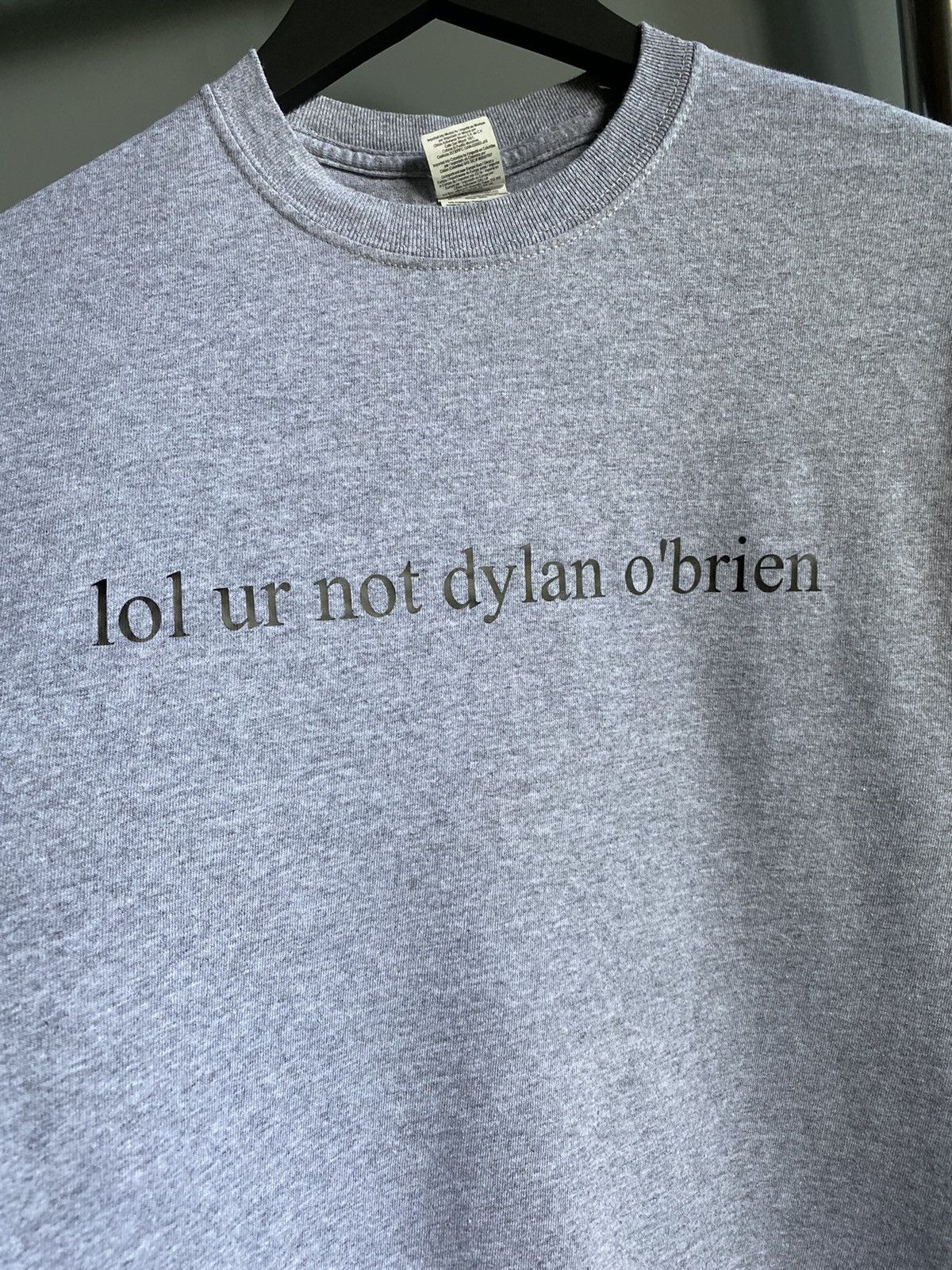 Band Tees × Japanese Brand lol ur not dylan o’brein T Shirt Size US M / EU 48-50 / 2 - 5 Thumbnail