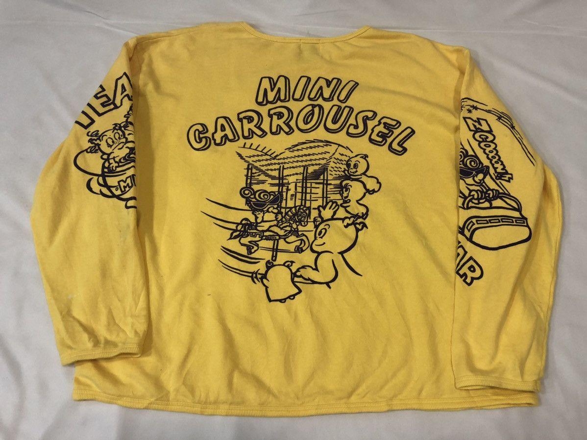 Hysteric Glamour × Vintage Rare Hysteric Glamour Advantures Minitrain tee Size M / US 6-8 / IT 42-44 - 4 Thumbnail