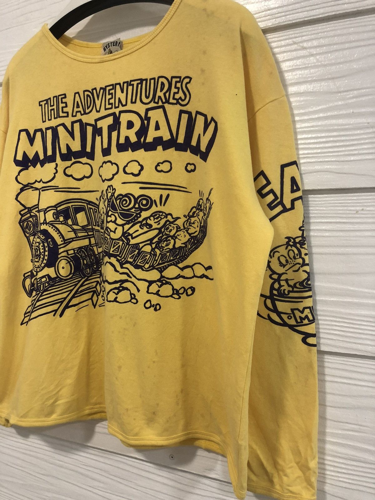 Hysteric Glamour × Vintage Rare Hysteric Glamour Advantures Minitrain tee Size M / US 6-8 / IT 42-44 - 6 Thumbnail