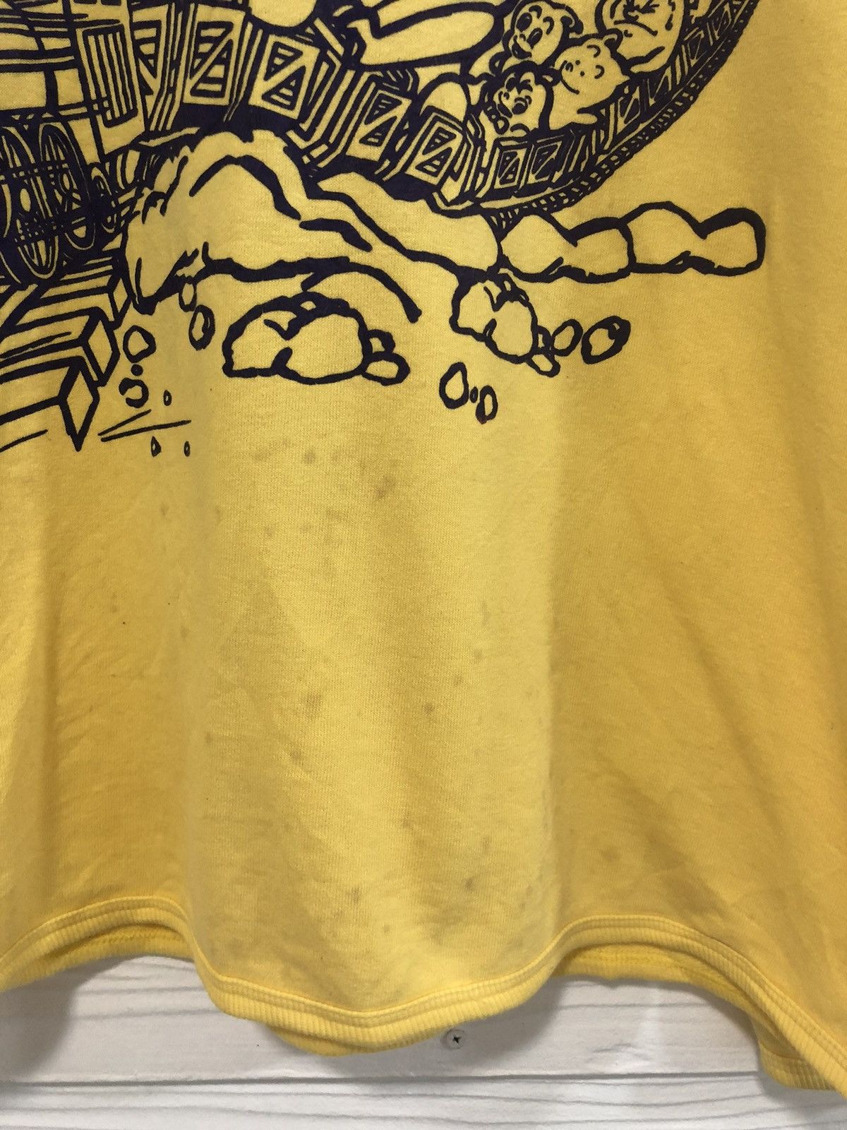 Hysteric Glamour × Vintage Rare Hysteric Glamour Advantures Minitrain tee Size M / US 6-8 / IT 42-44 - 7 Thumbnail