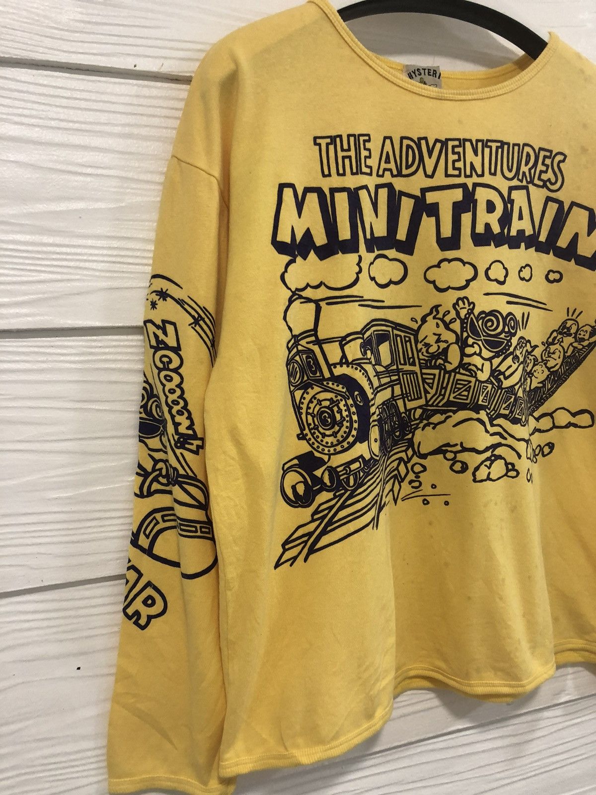 Hysteric Glamour × Vintage Rare Hysteric Glamour Advantures Minitrain tee Size M / US 6-8 / IT 42-44 - 5 Thumbnail