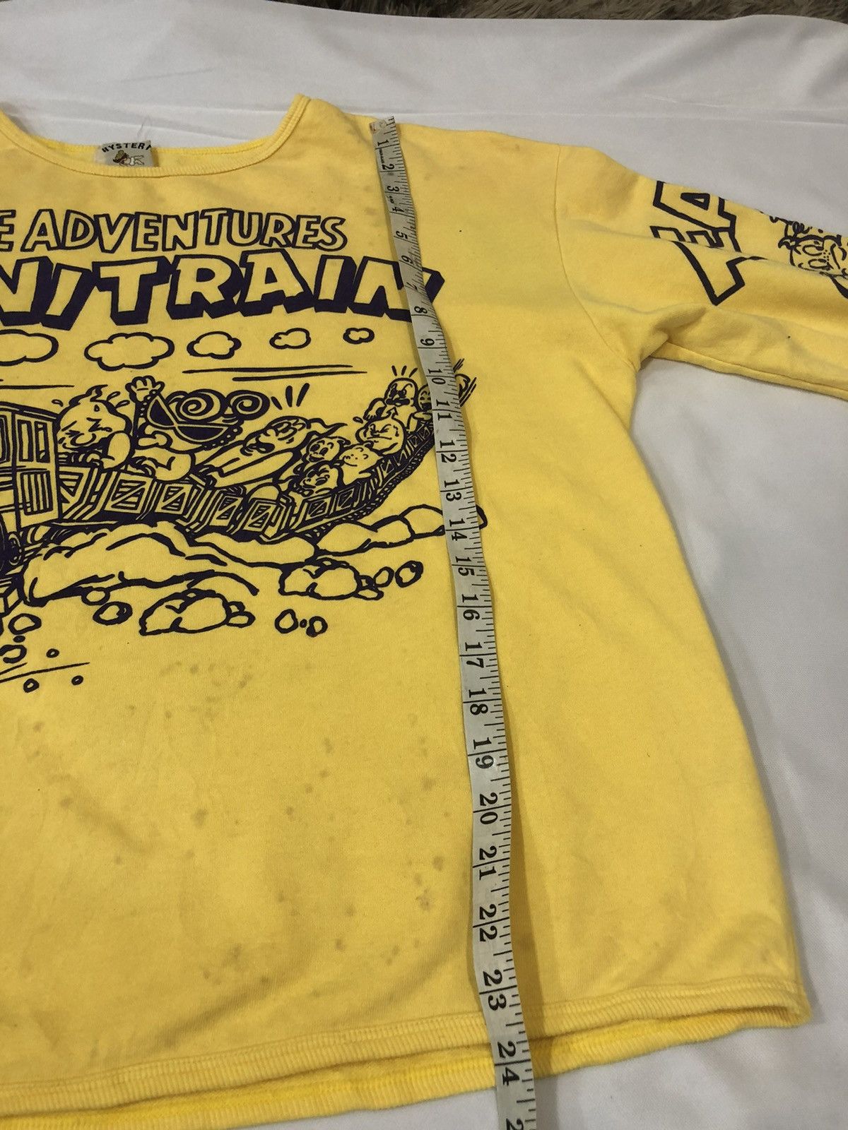Hysteric Glamour × Vintage Rare Hysteric Glamour Advantures Minitrain tee Size M / US 6-8 / IT 42-44 - 11 Thumbnail