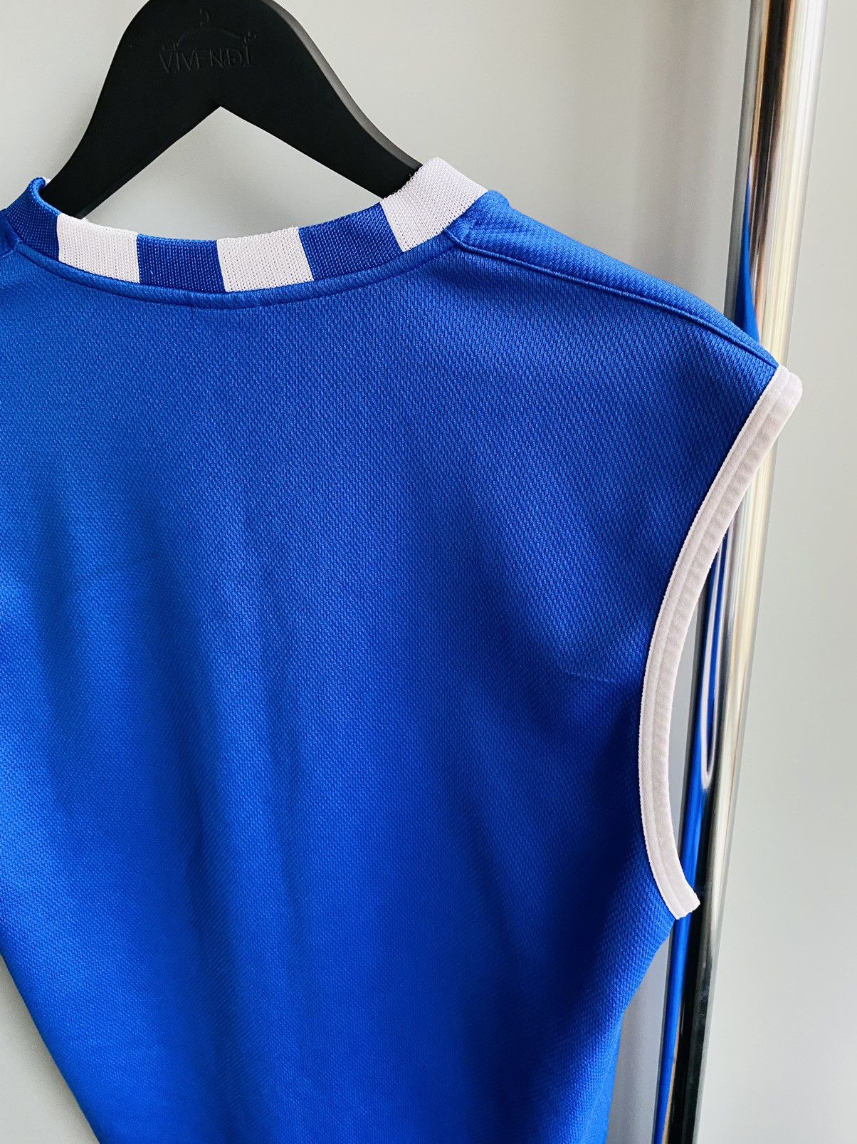 Nike × Vintage Vintage 90s Nike the “Swoosh Brand” Basketball jersey Size US L / EU 52-54 / 3 - 12 Thumbnail