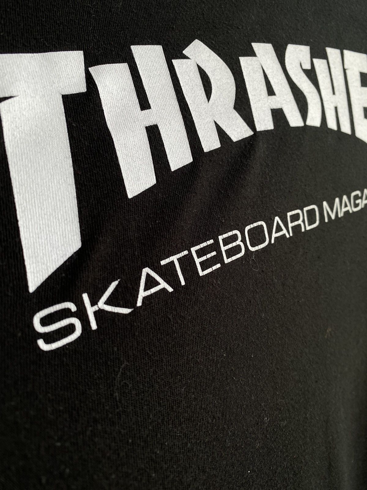 Thrasher Vintage Trasher Big Logo T Shirt Skate Tee Men’s L Black Size US L / EU 52-54 / 3 - 7 Thumbnail