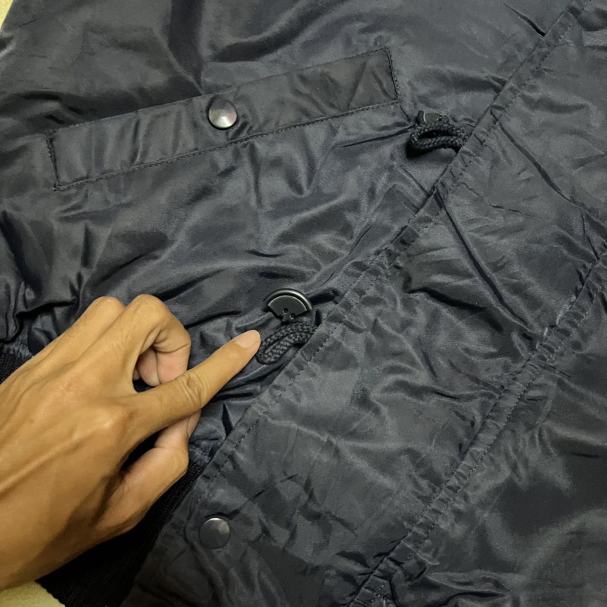 Japanese Brand Vintage Suntory Boss Coffee Bomber Jacket Size US L / EU 52-54 / 3 - 9 Thumbnail