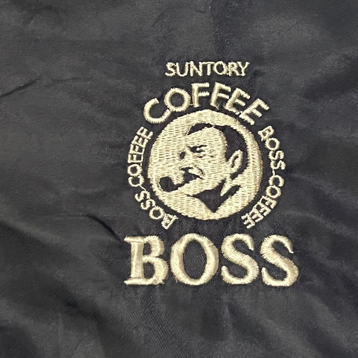 Japanese Brand Vintage Suntory Boss Coffee Bomber Jacket Size US L / EU 52-54 / 3 - 7 Thumbnail