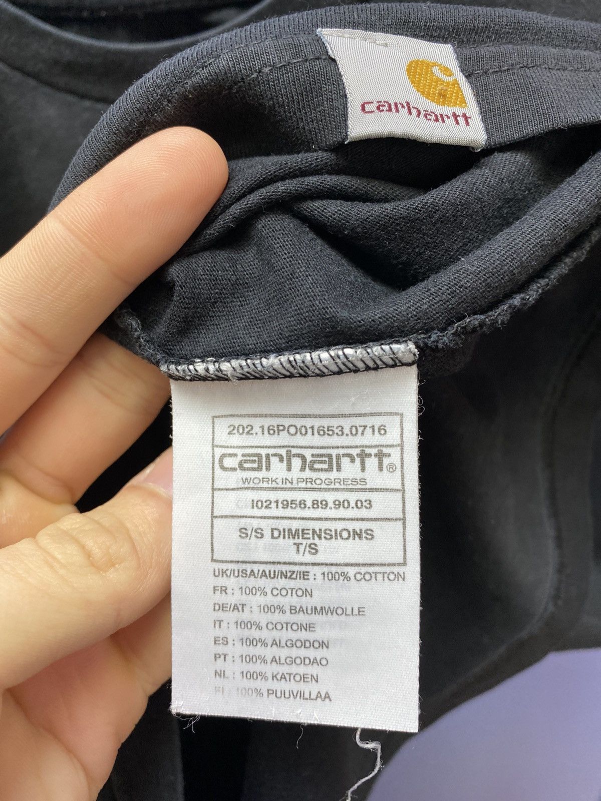 Carhartt × Carhartt Wip Carhartt WIP Big Logo T Shirt Size US XL / EU 56 / 4 - 7 Thumbnail