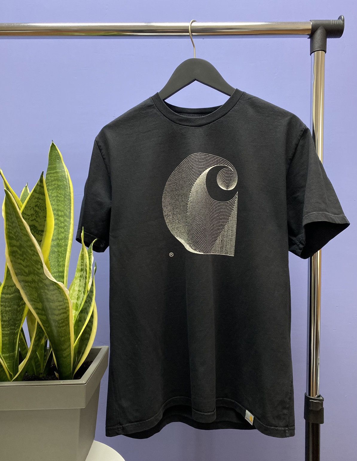 Tシャツ・カットソー CARHARTT WIP Men T-shirt Black I034661 89XX Carhartt WIP S/S Sunflower Tee Black · I034661-89XX