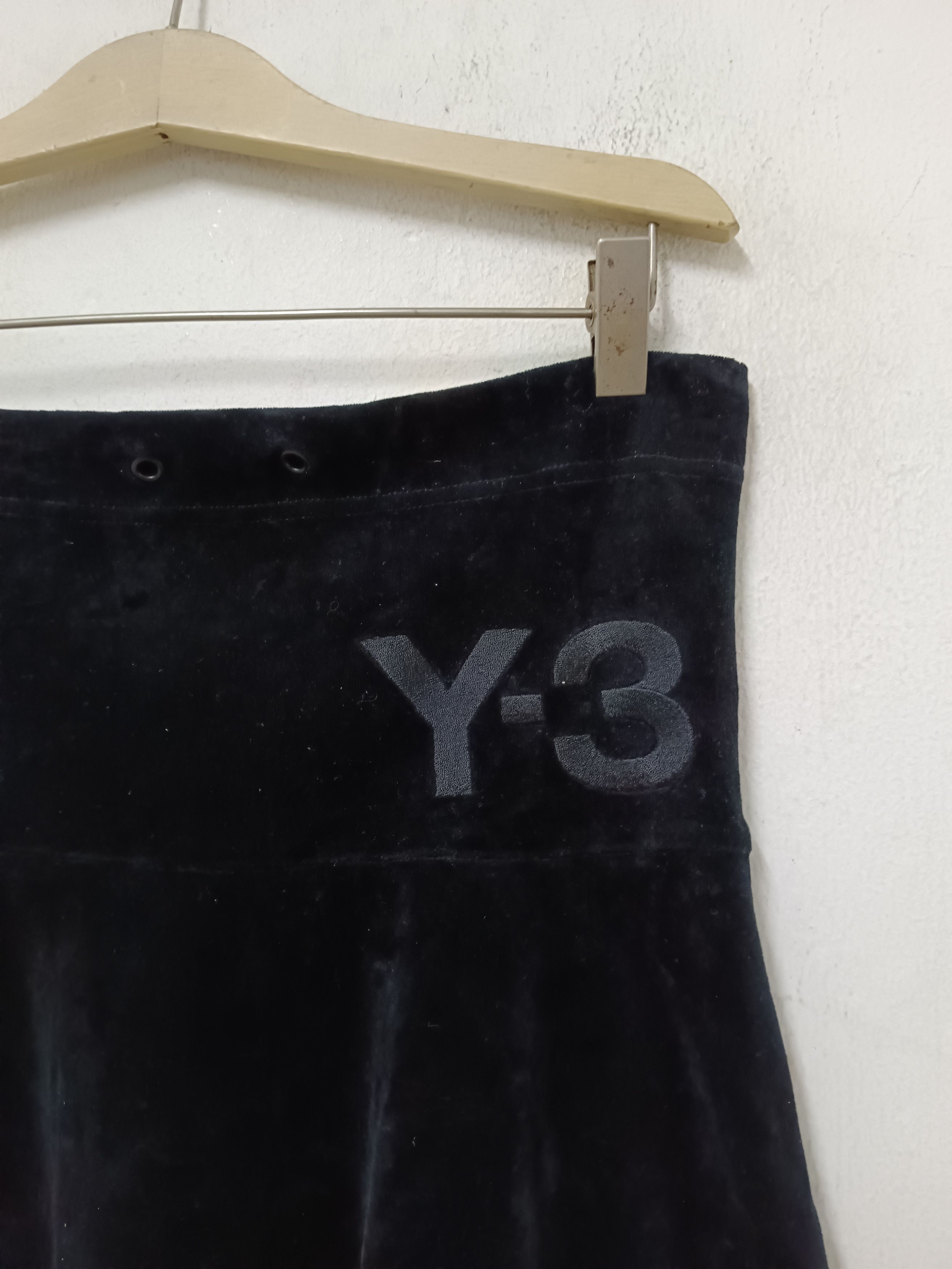 Adidas × Y-3 × Yohji Yamamoto Y-3 Yohji Yamamoto Mini Skirt Size 29" - 3 Thumbnail