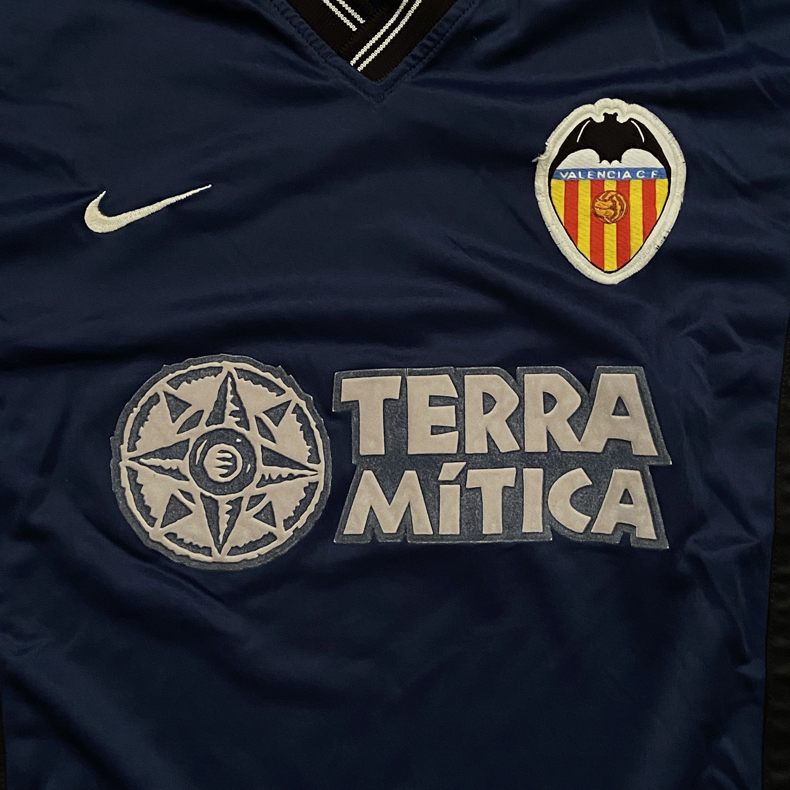 Nike 2000 Nike Valencia FC Away Soccer Jersey Size US L / EU 52-54 / 3 - 3 Thumbnail