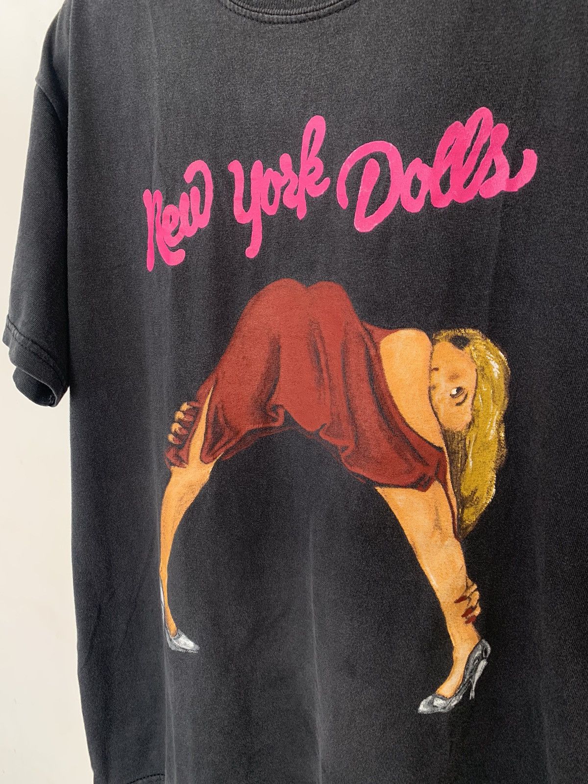 Band Tees Vintage New York Dolls Rock Band T-Shirt Size US M / EU 48-50 / 2 - 5 Thumbnail