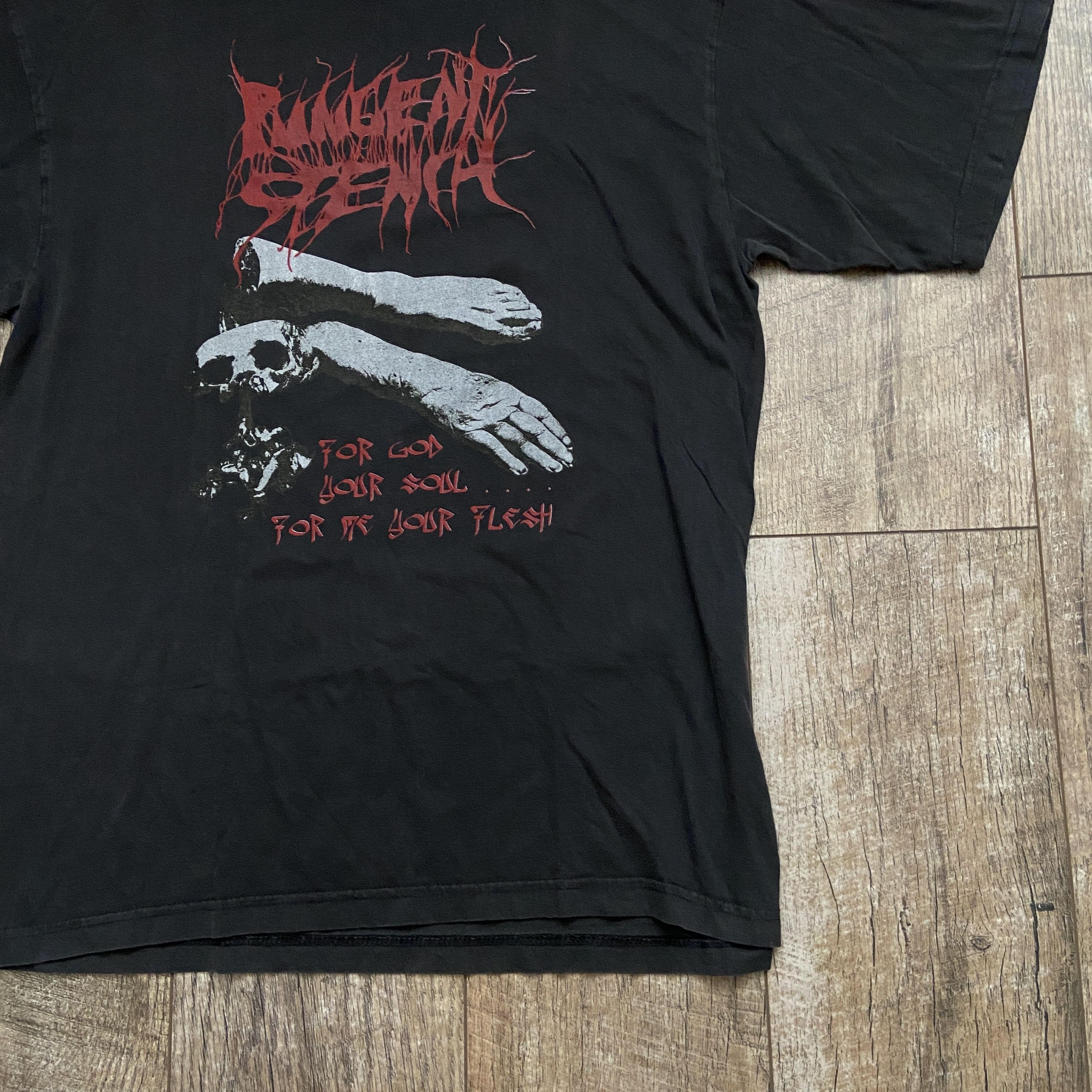 Band Tees Vintage Pungent Stench For God Your Soul T Shirt Size US L / EU 52-54 / 3 - 4 Thumbnail