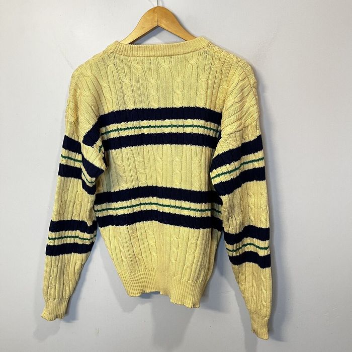 Vintage VTG Christian Dior Monsieur Cable Knit Sweater Medium | Grailed