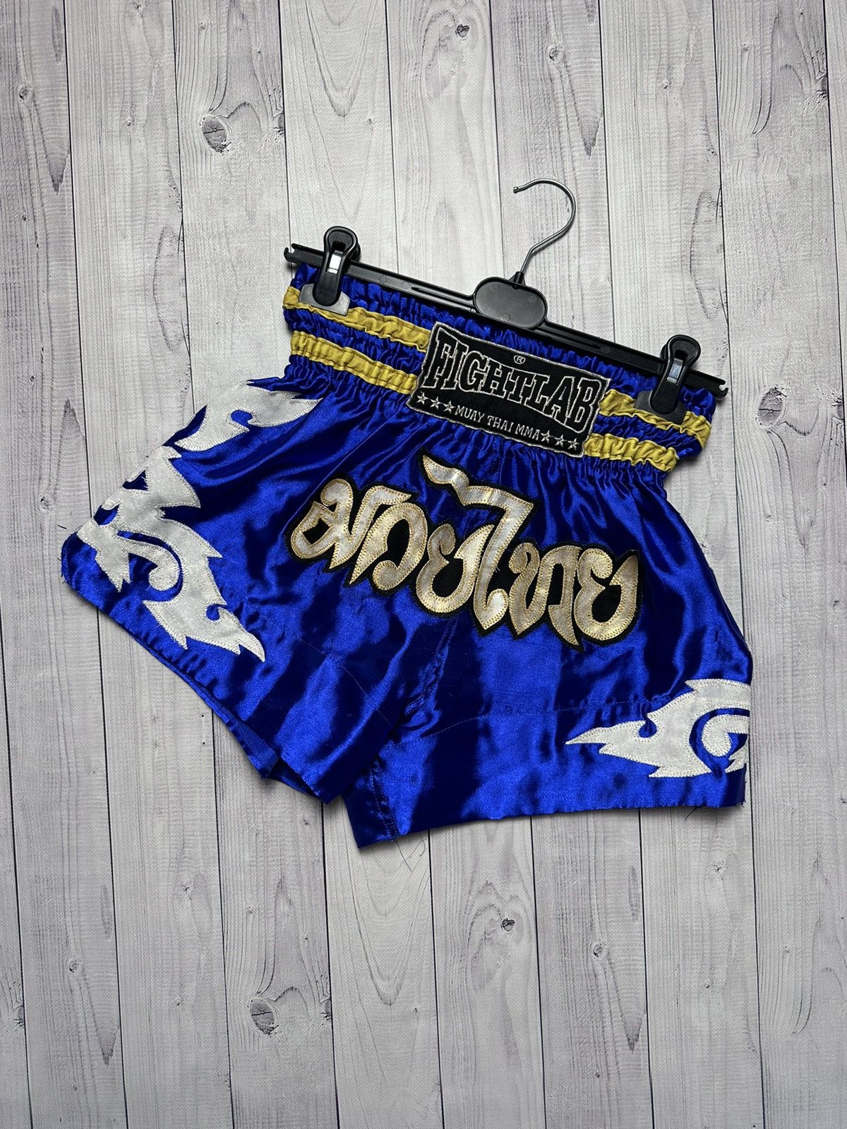 Other × Vintage Vintage Muay Thai boxing shorts logo size M Size US 32 / EU 48 - 1 Thumbnail