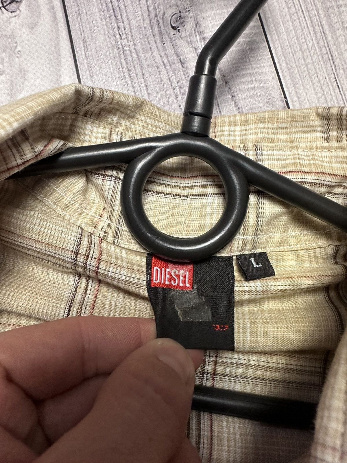 Diesel × Vintage Vintage Diesel shirt rare logo size L Size US L / EU 52-54 / 3 - 3 Thumbnail