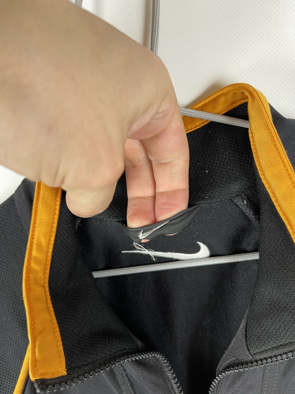 Nike Nike vintage 90s logo swoosh embroidered track top jacket Size US M / EU 48-50 / 2 - 10 Thumbnail