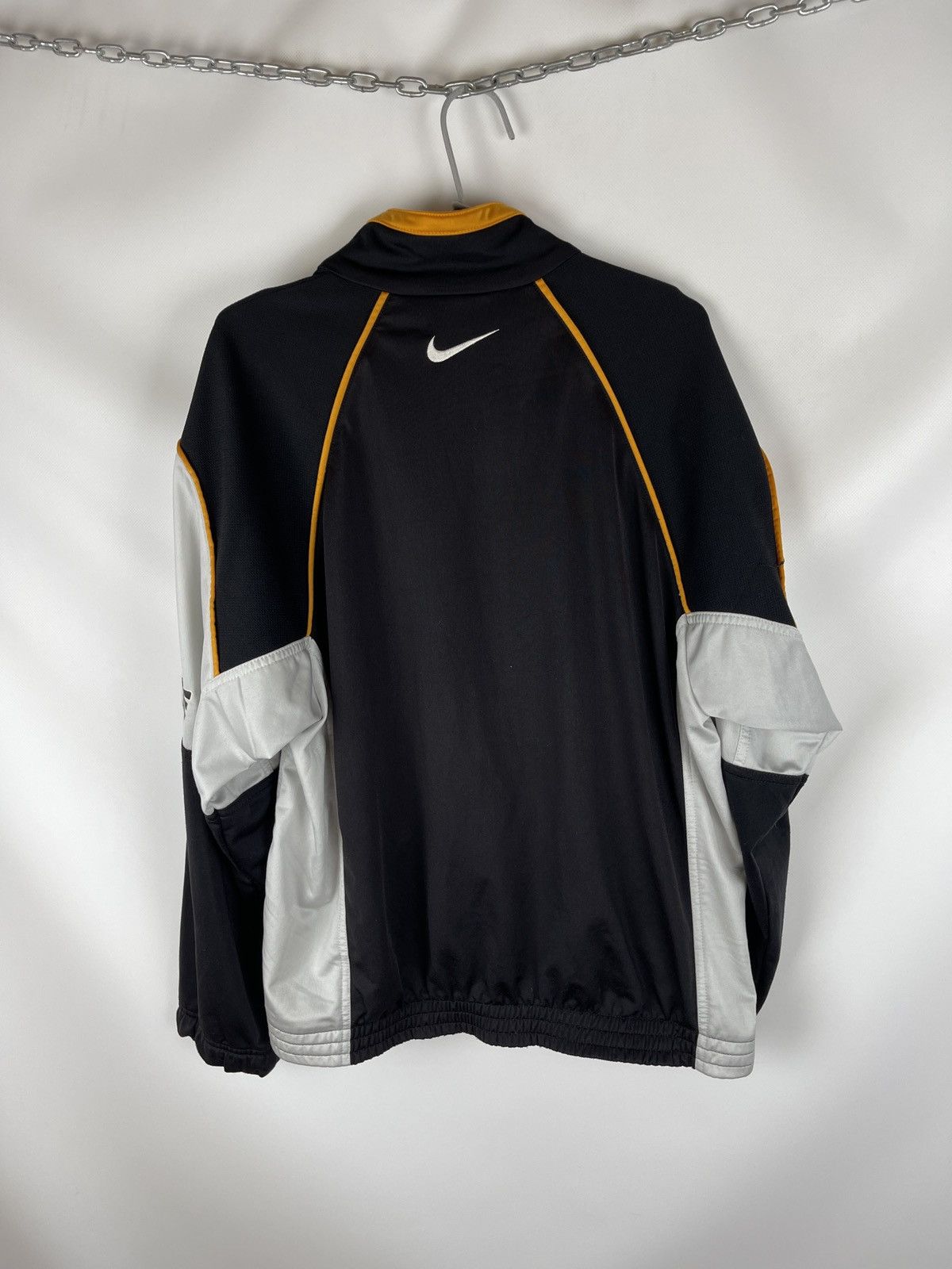 Nike Nike vintage 90s logo swoosh embroidered track top jacket Size US M / EU 48-50 / 2 - 12 Thumbnail
