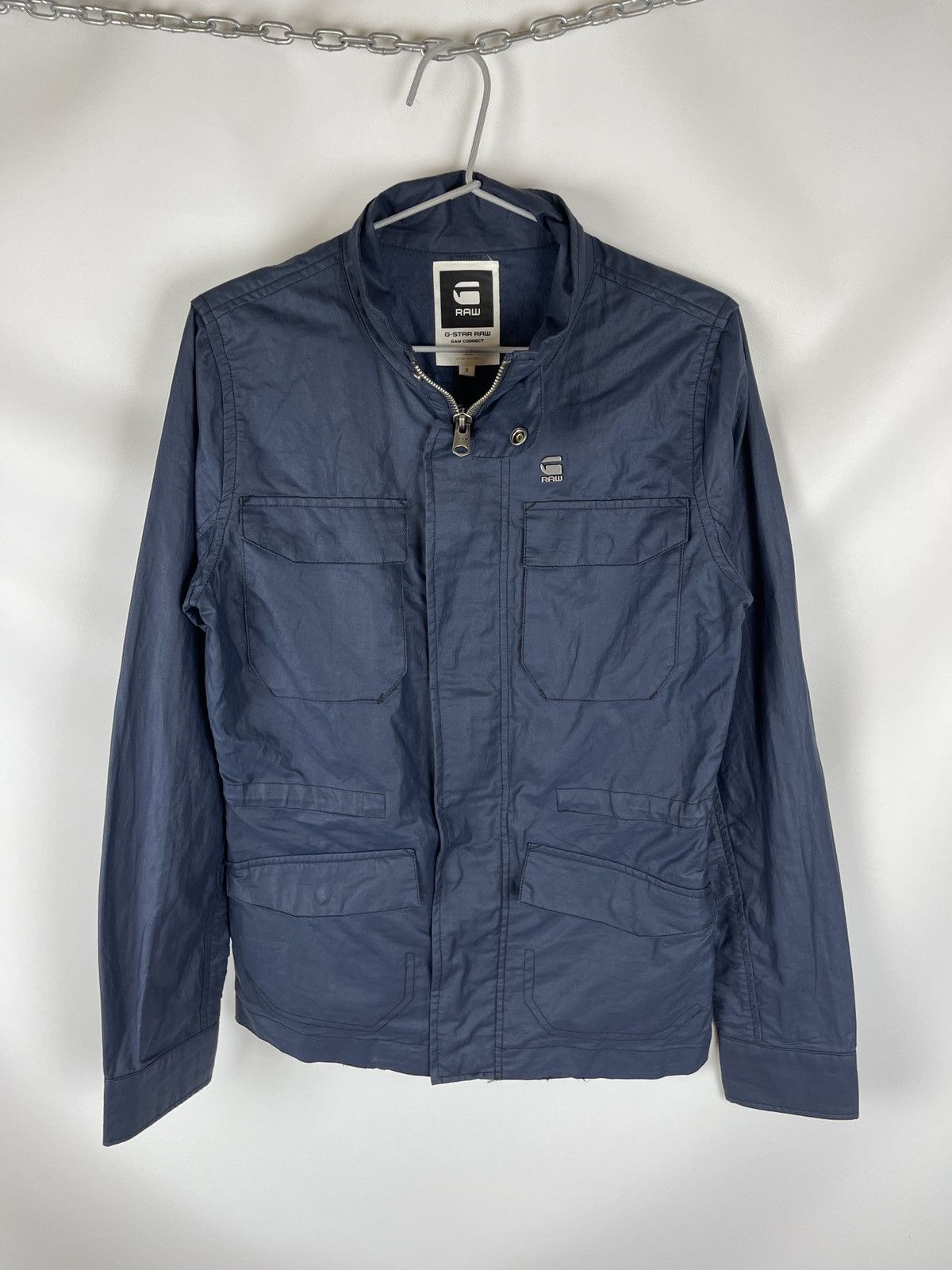G-Star G-Star Raw correct lane overshirt coated jacket Size US S / EU 44-46 / 1 - 8 Thumbnail