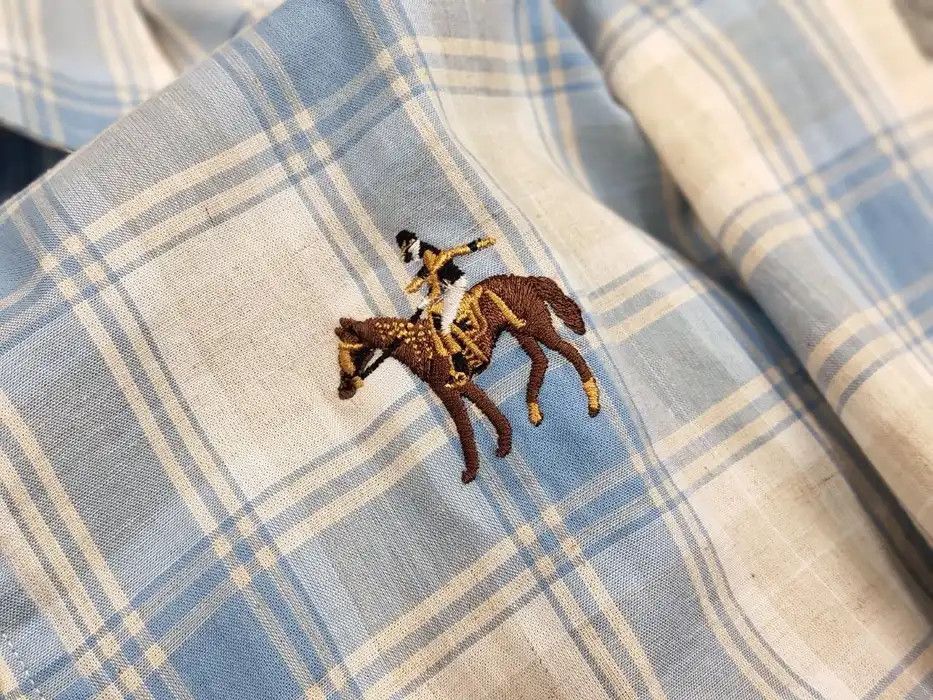 Ralph Lauren Lauren Ralph Lauren Checkered Cotton Logo men's Shirt Size US L / EU 52-54 / 3 - 8 Thumbnail