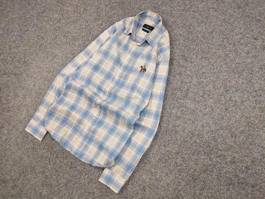 Ralph Lauren Lauren Ralph Lauren Checkered Cotton Logo men's Shirt Size US L / EU 52-54 / 3 - 2 Thumbnail