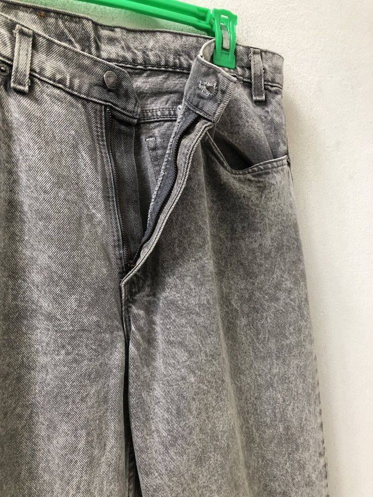 Levi's × Vintage Vintage 80s Levi's 550 Black Tab Usa Acid Wash Denim Jeans Size US 32 / EU 48 - 7 Thumbnail
