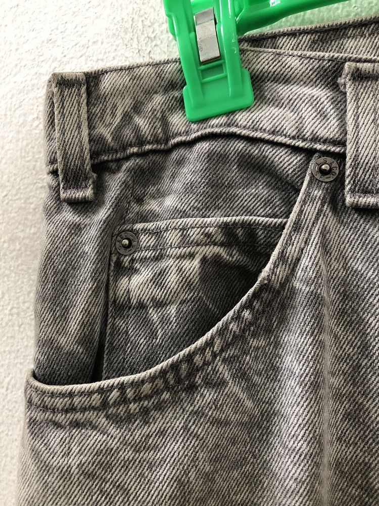 Levi's × Vintage Vintage 80s Levi's 550 Black Tab Usa Acid Wash Denim Jeans Size US 32 / EU 48 - 6 Thumbnail