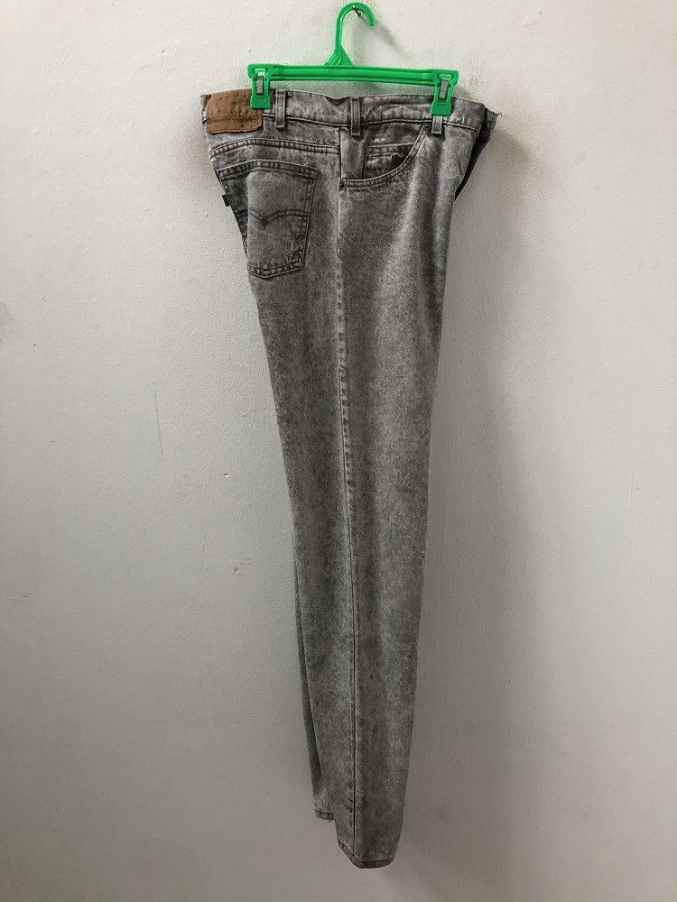 Levi's × Vintage Vintage 80s Levi's 550 Black Tab Usa Acid Wash Denim Jeans Size US 32 / EU 48 - 16 Thumbnail