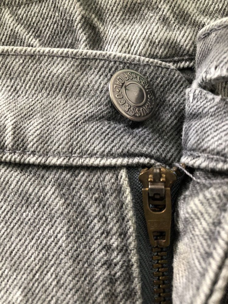 Levi's × Vintage Vintage 80s Levi's 550 Black Tab Usa Acid Wash Denim Jeans Size US 32 / EU 48 - 5 Thumbnail