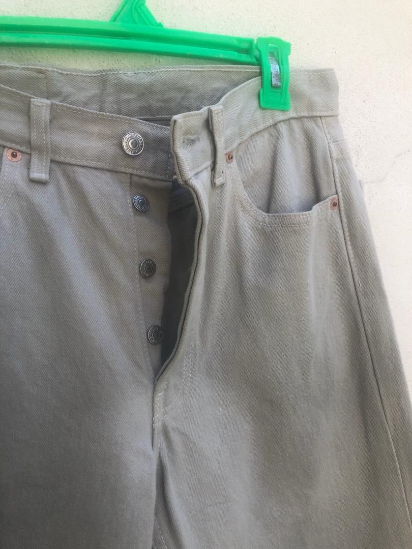 Vintage 80s 90s Levi’s 501 Made in Usa Grey Denim