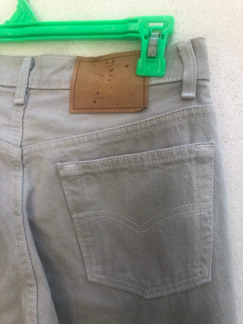 Vintage 80s 90s Levi’s 501 Made in Usa Grey Denim