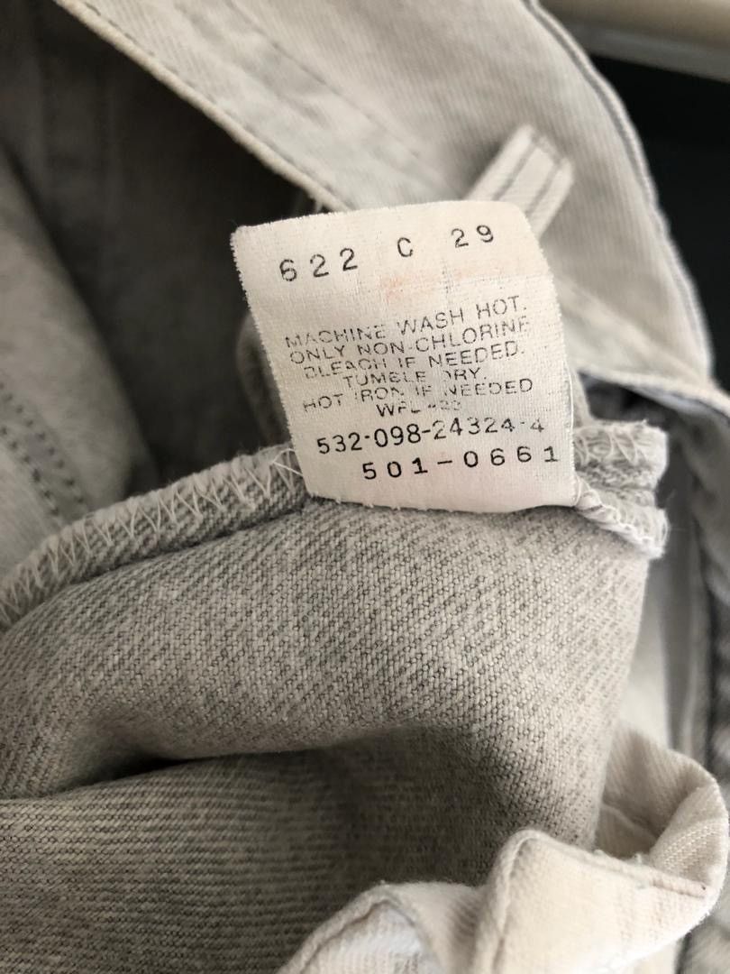 Levi's × Vintage 🔥The Iconic 80s Levi's 501 Usa Acid Wash Denim Jeans Size US 35 - 13 Thumbnail