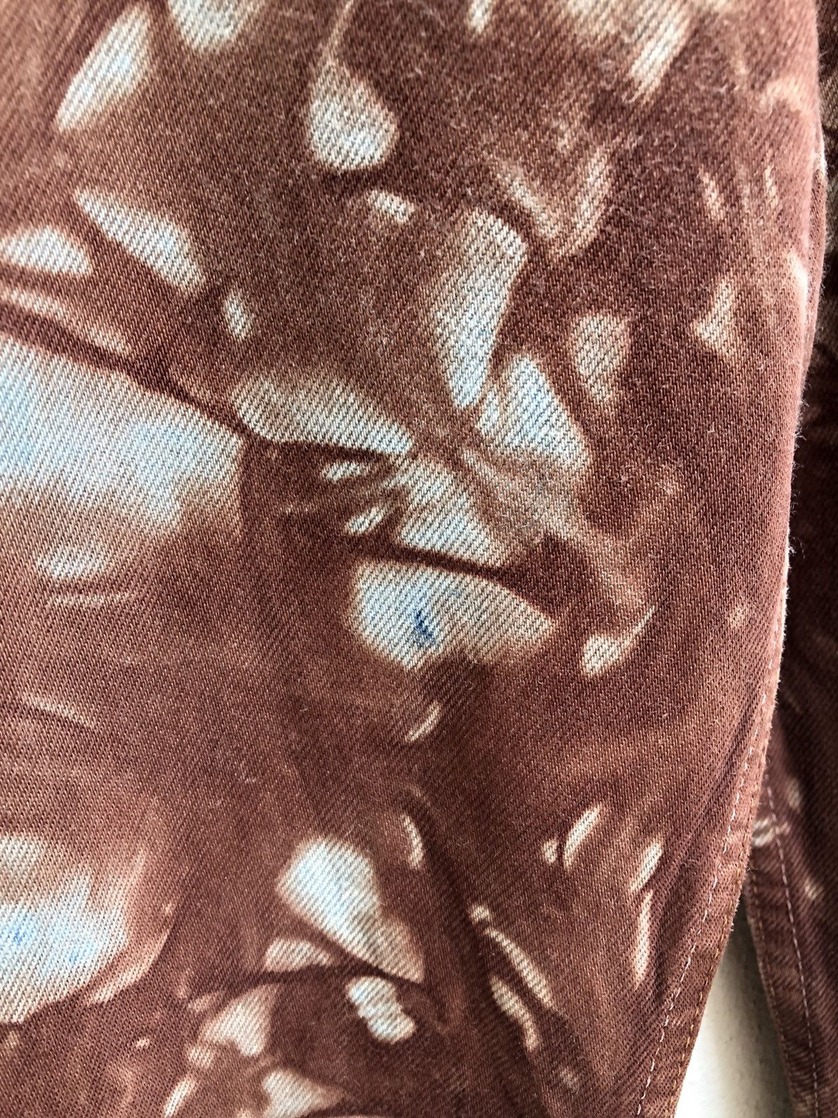 Levi's × Vintage Vintage 90s Levi’s 501 Made in Usa Tie Dye Denim Jeans Size US 29 - 6 Thumbnail