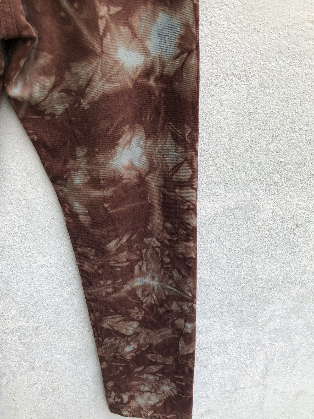 Levi's × Vintage Vintage 90s Levi’s 501 Made in Usa Tie Dye Denim Jeans Size US 29 - 14 Thumbnail