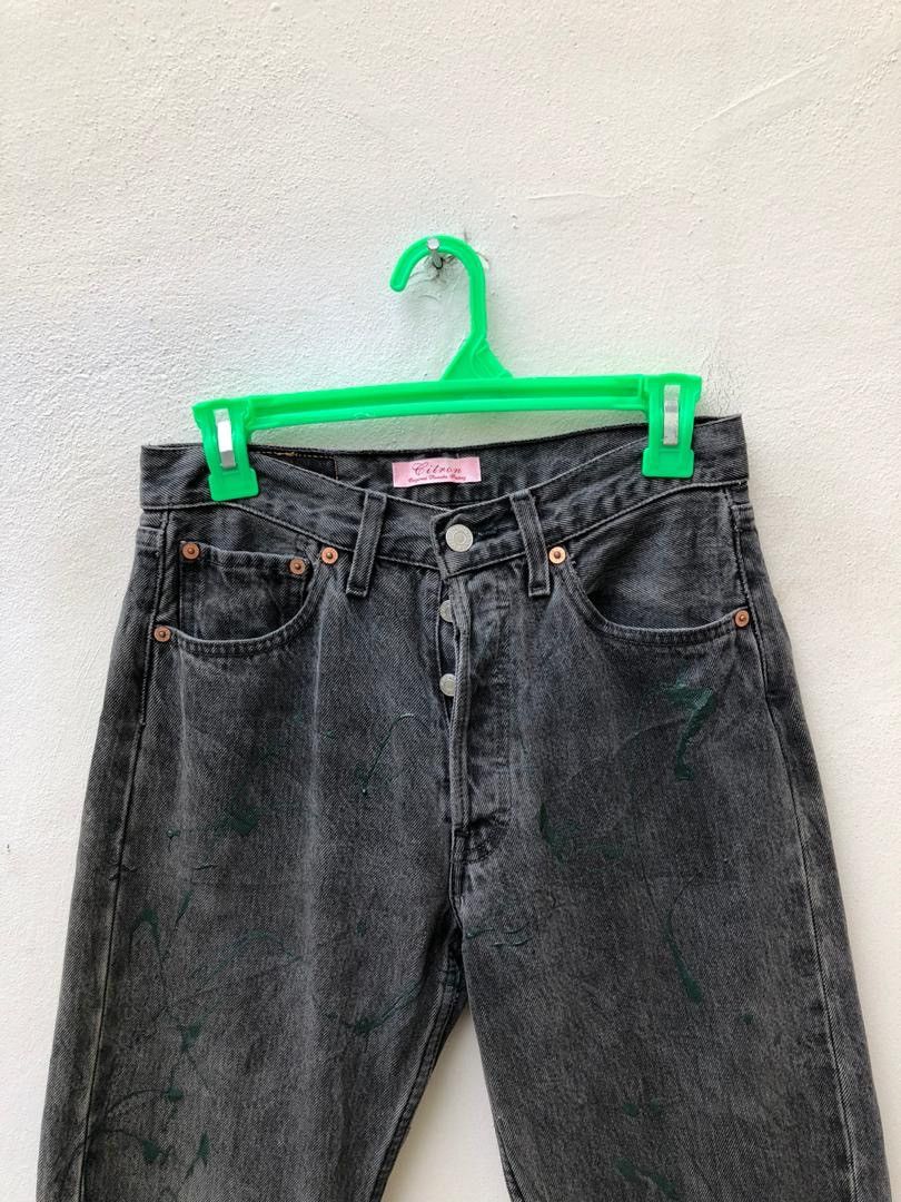 Levi's × Vintage Vtg 90s Levi's 501 Jeans Citron Remake