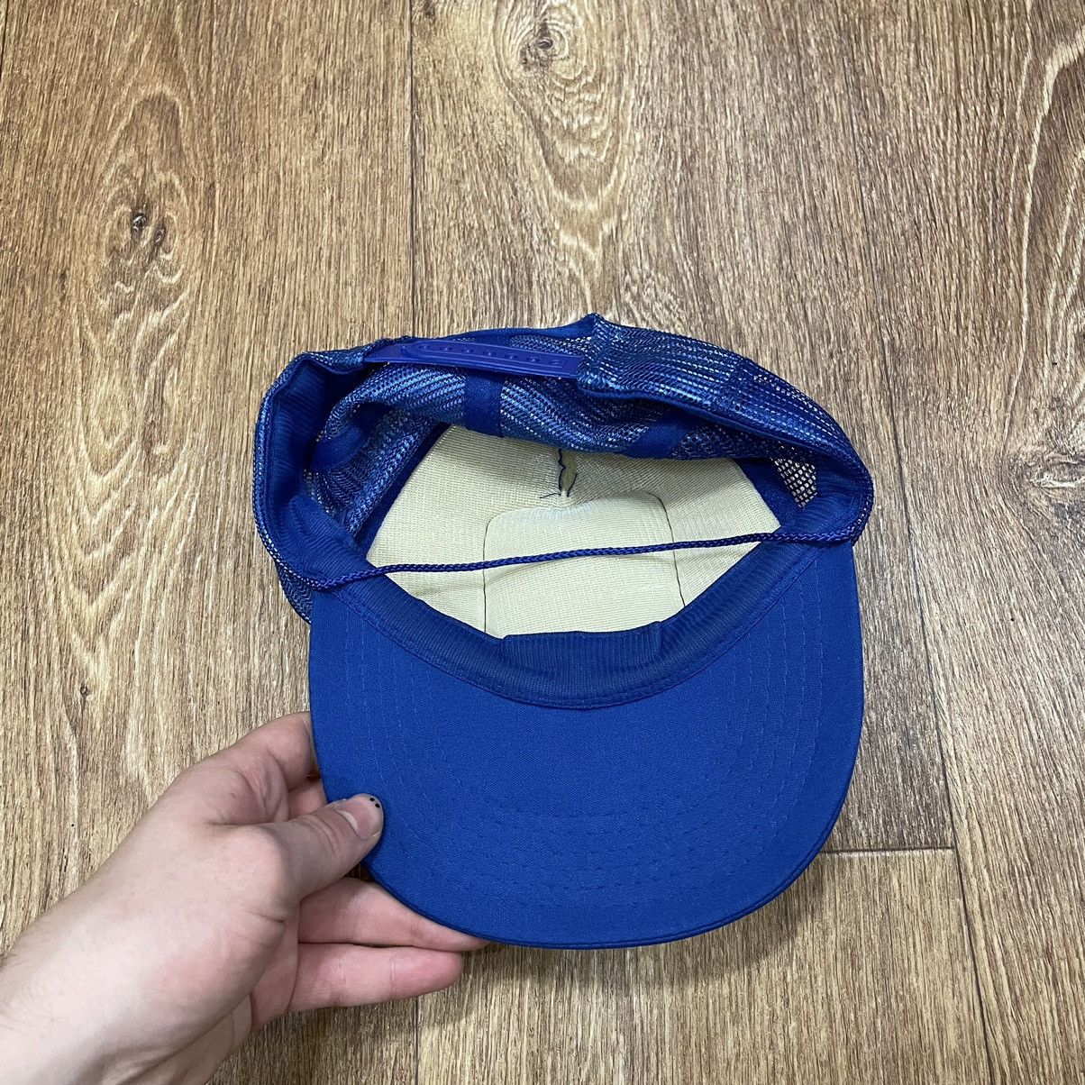 Vintage Vintage 90s Guns N Roses Logo Cap Streetwear Blue Boxy OS Size ONE SIZE - 5 Thumbnail